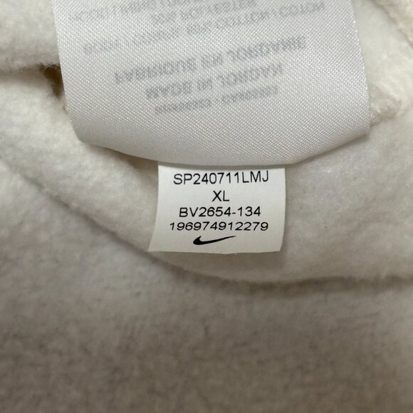 Nike Club Fleece Sail Hoodie (BV2654-134), Size XL - Picture 3 of 4